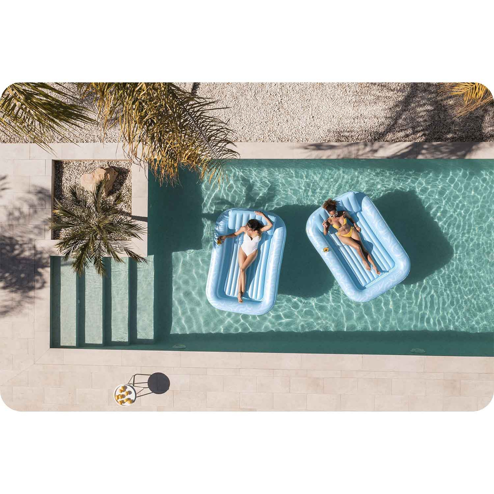 Dmuchany Materac do pływania Sun Kiss BESTWAY z Oparciem