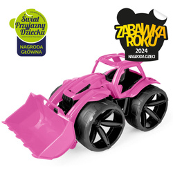 Maximus spychacz różowy pojazd samochód Wader 64560