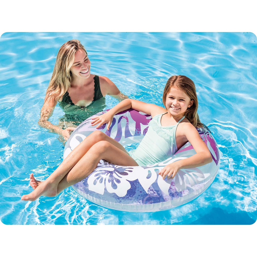 Kółko do pływania średnica 91 cm  INTEX 59251 pomarańczowy