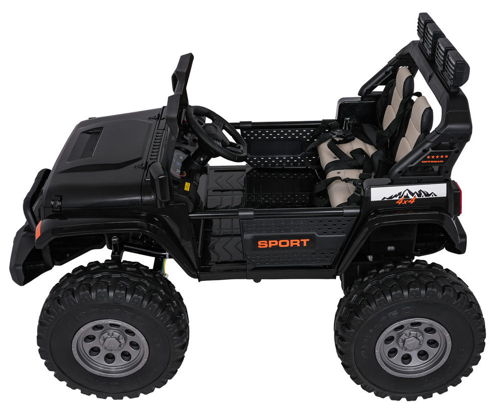 Pojazd Extreme Sport 4x4 Czarny