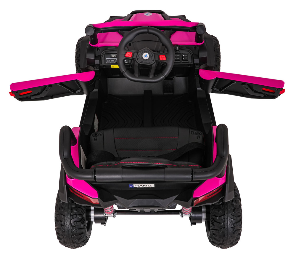 Pojazd Buggy Madman UTV-MX Różowy