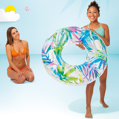 Duże koło dmuchane z uchwytami 97 cm Intex 58263