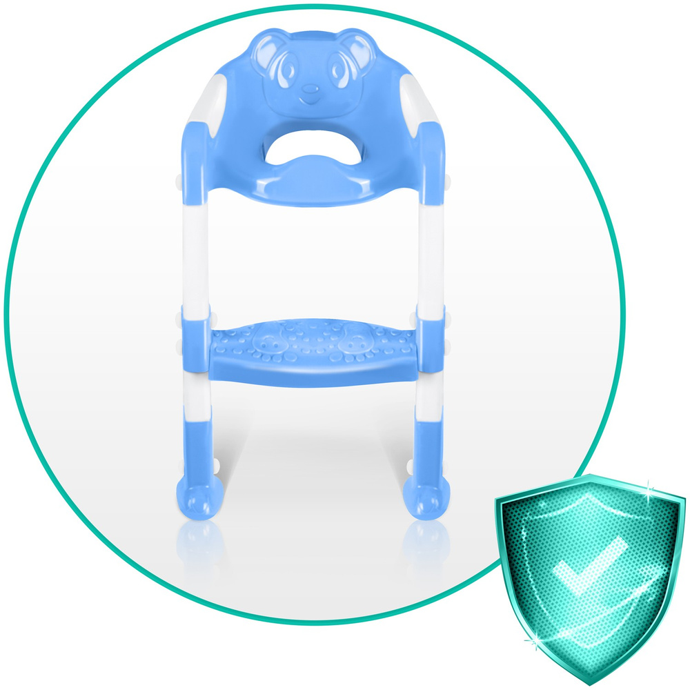 Nakładka na sedes z drabinką koala  niebieska