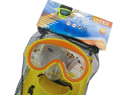 Zestaw do nurkowania maska + rurka + płetwy INTEX 55954