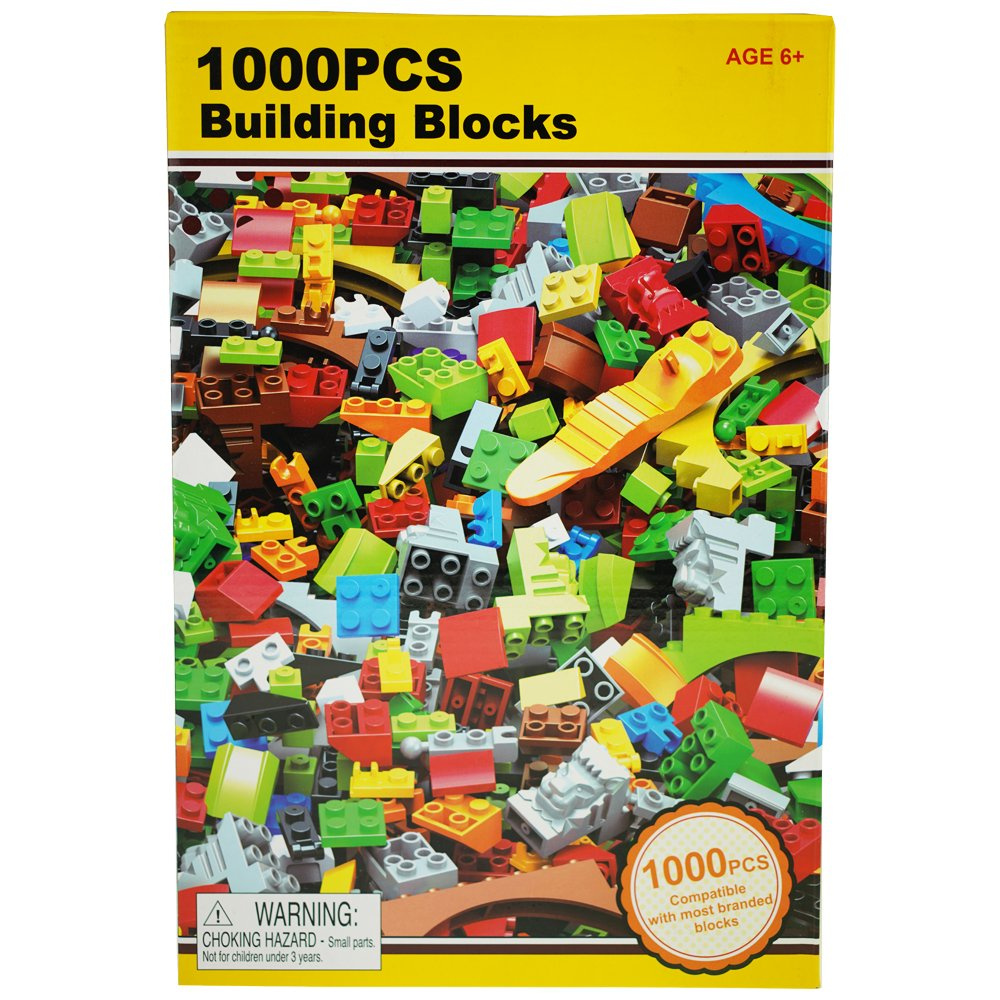 Klocki konstrukcyjne 1000 sztuk - pasują do LEGO