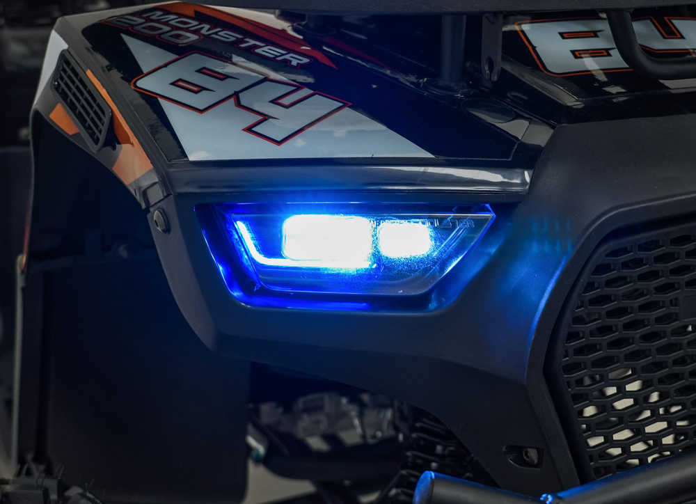 Pojazd Quad Spalinowy 200CC MONSTER Pomarańczowy