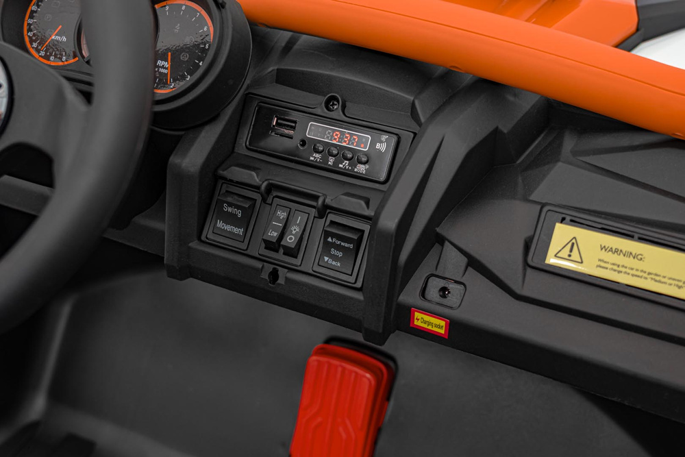 Pojazd Buggy SR SUPER 66 Pomarańczowy