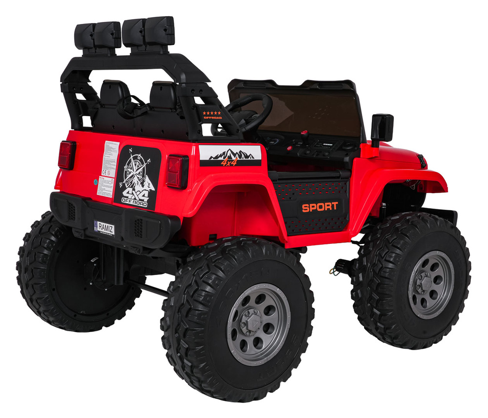 Pojazd Extreme Sport 4x4 Czerwony