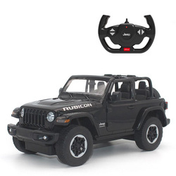 Jeep Wrangler JL R/C skala 1:14 Rastar 79400  samochód sterowany czarny