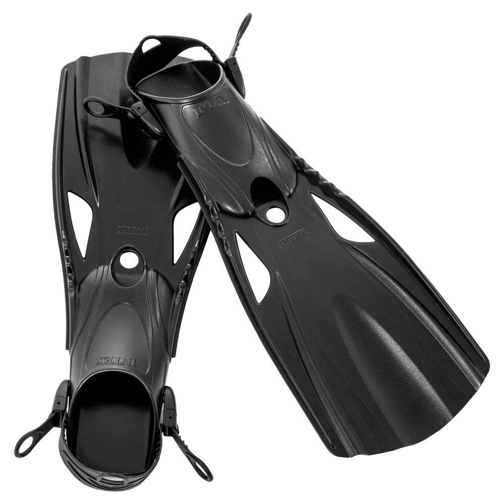 Płetwy regulowane 41-45 26-29 cm bez lateksu INTEX 55635