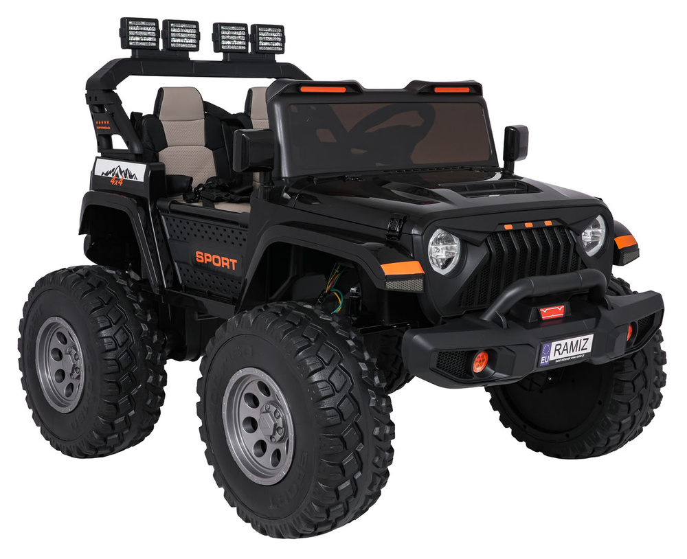 Pojazd Extreme Sport 4x4 Czarny