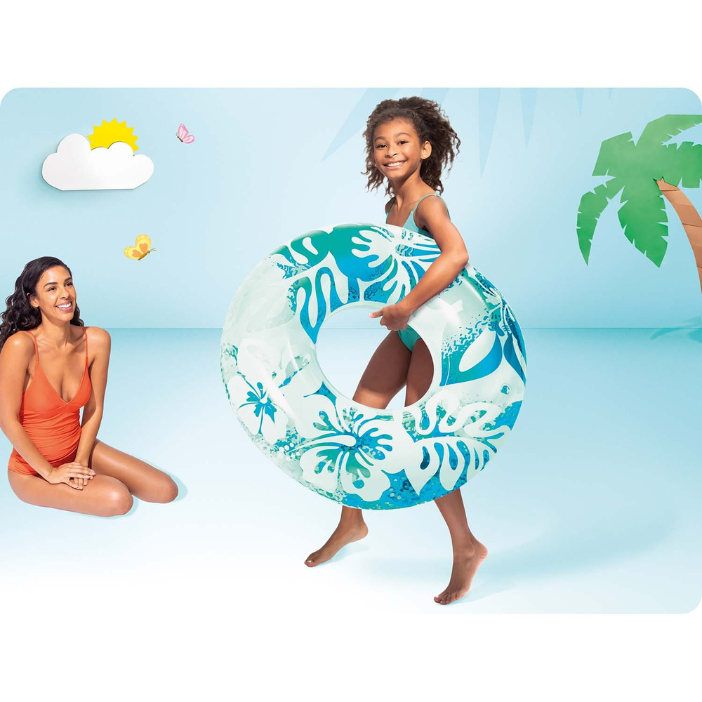 Kółko do pływania średnica 91 cm  INTEX 59251 fiolet