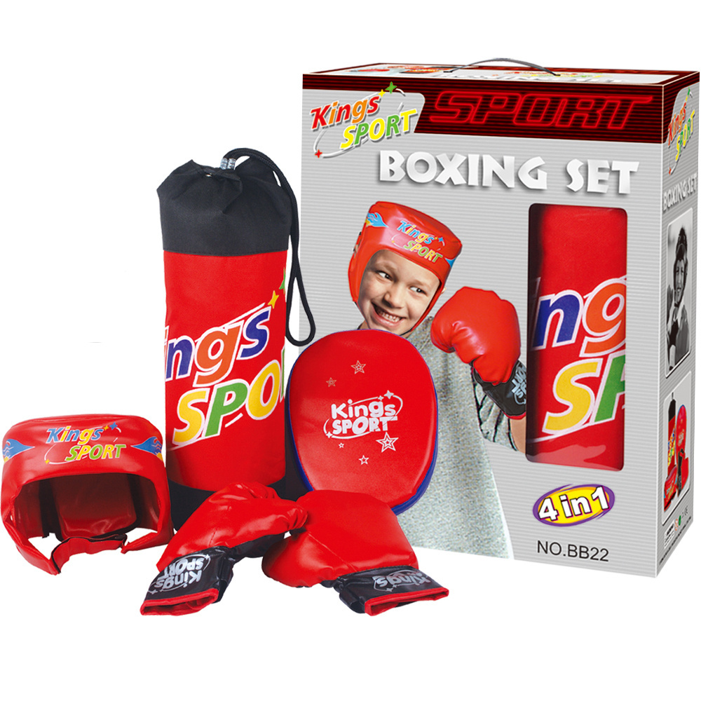 Zestaw bokserski worek treningowy deska kask rękawica OUTLET