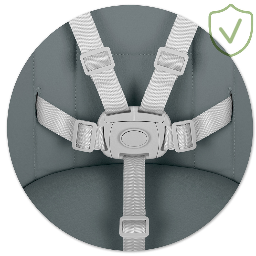 Krzesełko do karmienia Mani szare