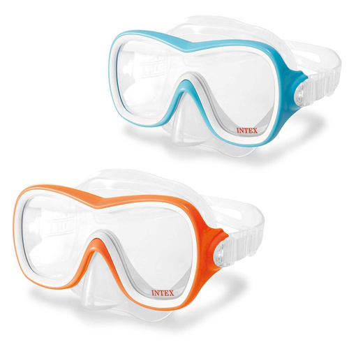 Maska do nurkowania Wave Rider okulary INTEX 55978 niebieska