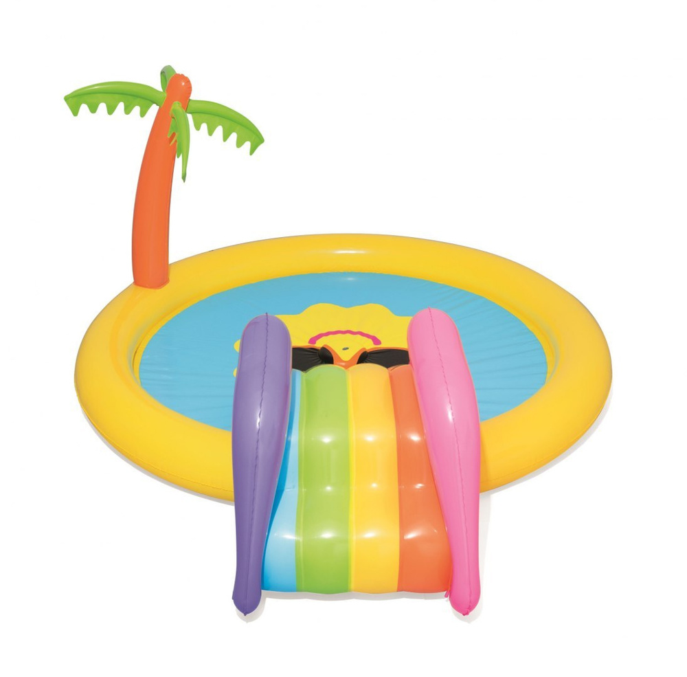 Bestway Plac zabaw zjeżdżalnia 237x201x104cm 53071