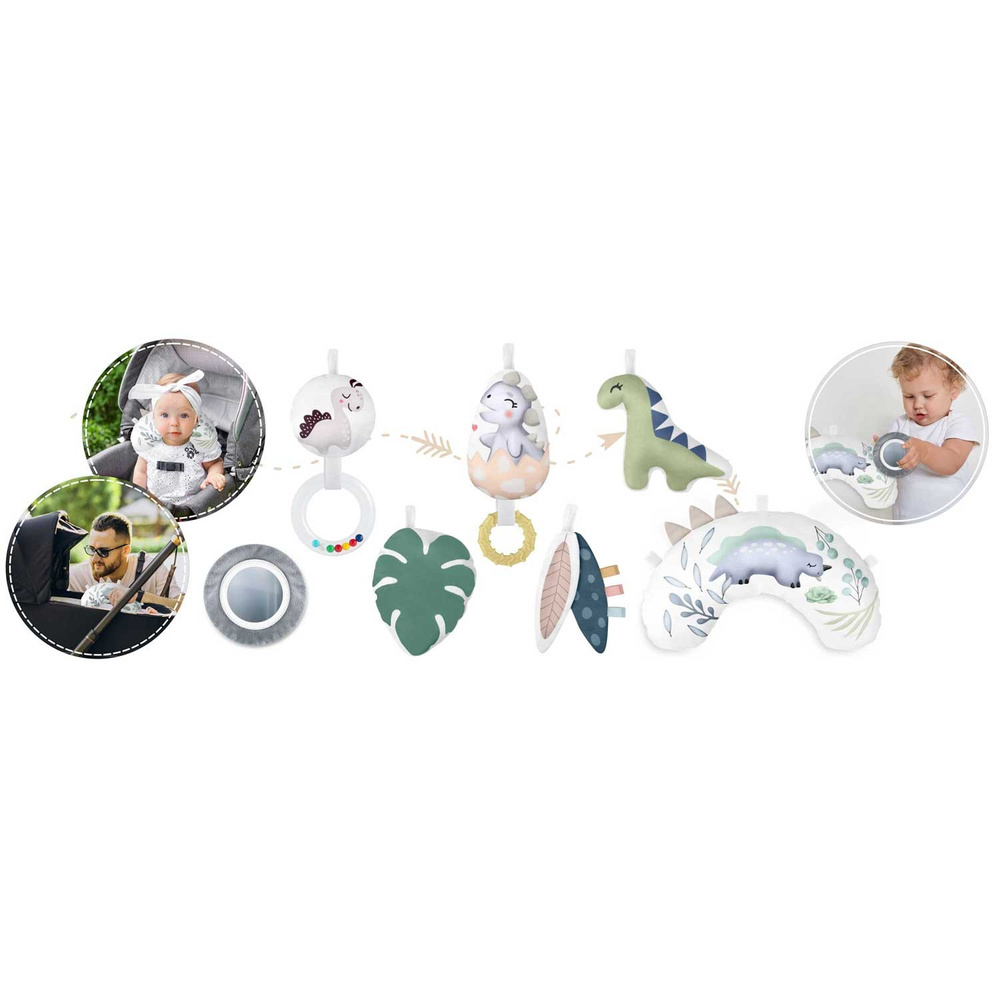 Mata edukacyjna interaktywna Dino 