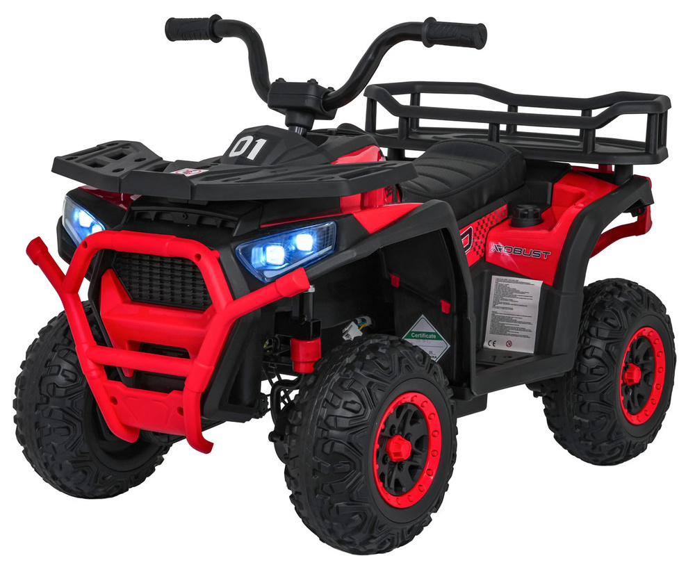 Pojazd Quad ATV Robust 01 Czerwony