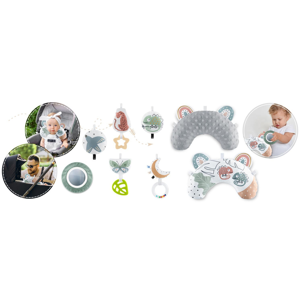 Mata edukacyjna interaktywna Lew