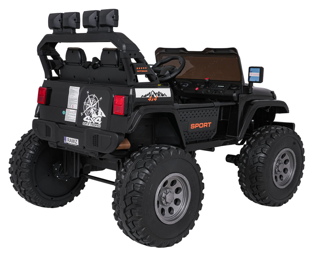 Pojazd Extreme Sport 4x4 Czarny