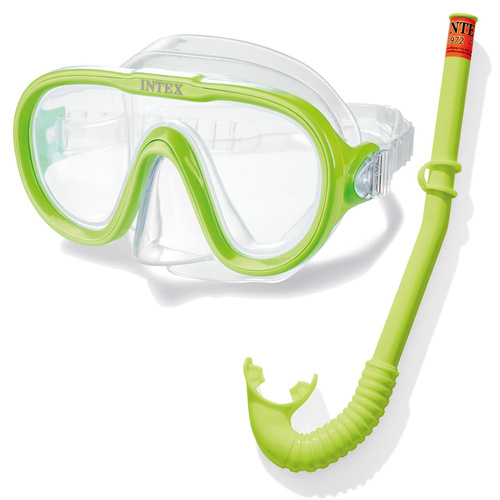 Maska/okulary do nurkowania z rurką zestaw INTEX 55642