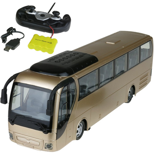 Autobus zdalnie sterowany Autokar + Pilot złoty