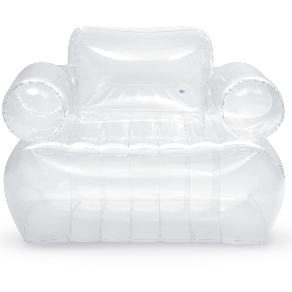 Fotel dmuchany sofa transparent 109z107x79 cm INTEX 66502