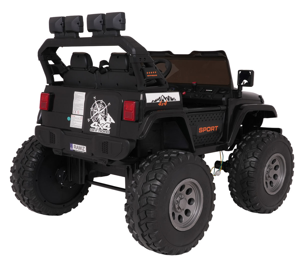 Pojazd Extreme Sport 4x4 Czarny