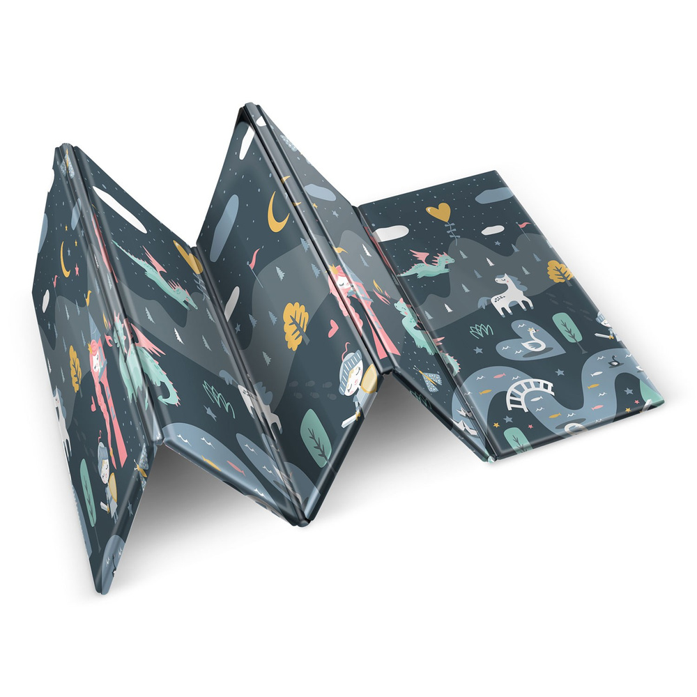 Mata piankowa edukacyjna składana 200 x 180 x 1 cm