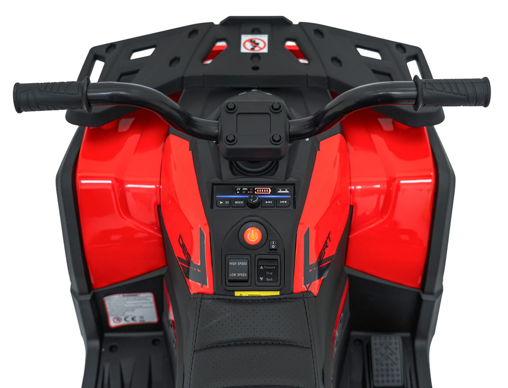 Pojazd Quad ATV Robust 01 Czerwony