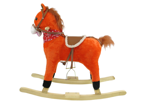 KONIK NA BIEGUNACH RŻY PARSKA POMARAŃCZOWY