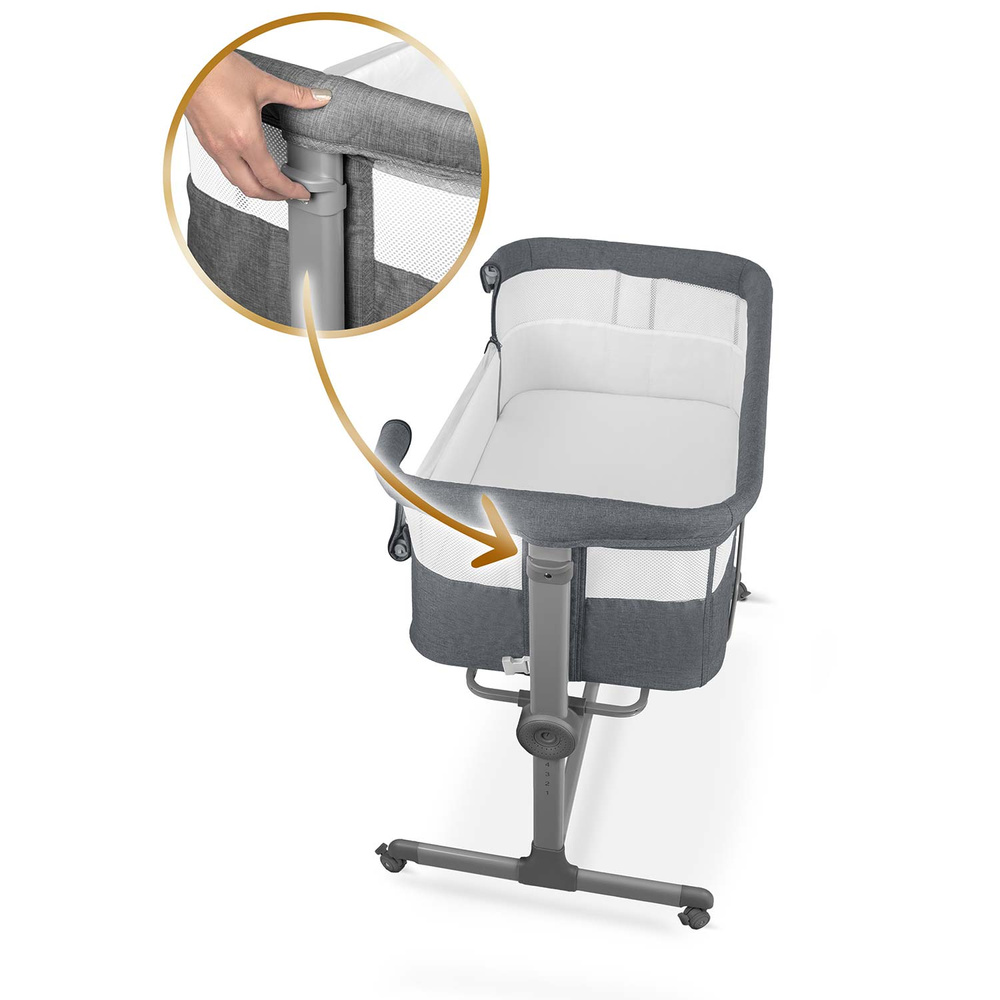 Łóżeczko dziecięce składane turystyczne dostawka 