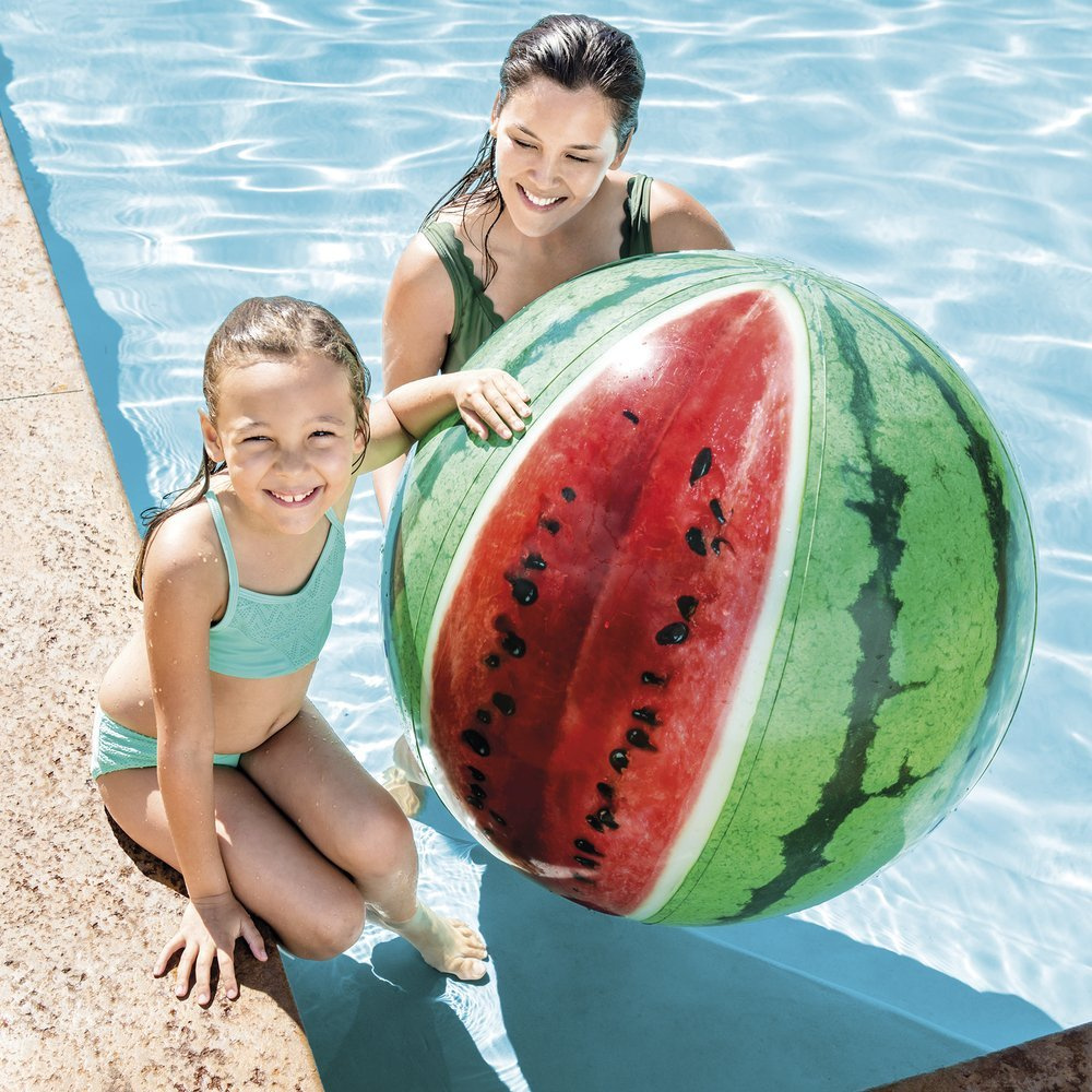 OGROMNA PIŁKA plażowa ARBUZ 71 cm INTEX 58075