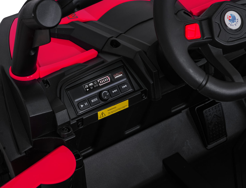 Pojazd Buggy Madman UTV-MX Czerwony