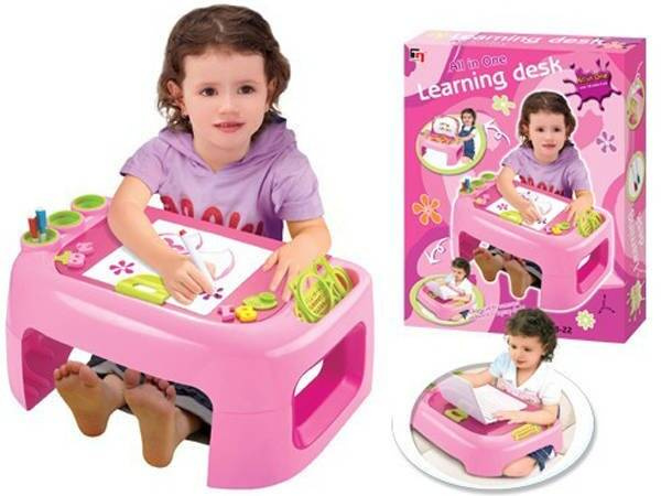 Stolik do malowania dla dziewczynki