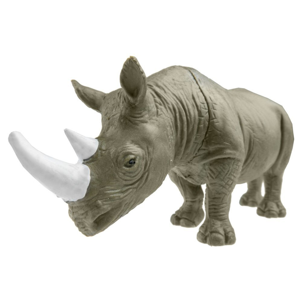 Zwierzęta Zoo gumowe zestaw figurki 8 sztuk