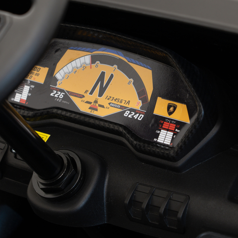 Pojazd Lamborghini Aventador SV Biały