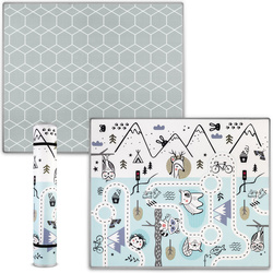 Mata piankowa edukacyjna zwijana 180 x 150 x 1,5 cm