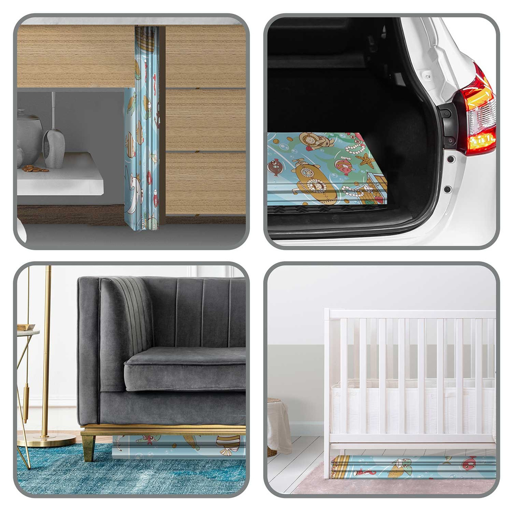 Mata piankowa edukacyjna składana 200 x 180 x 1 cm ziemia