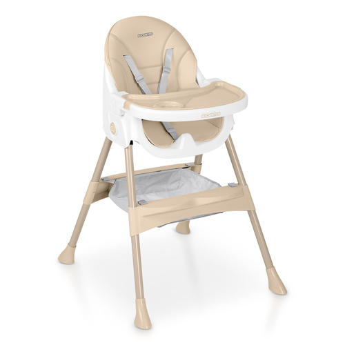 Krzesełko do karmienia  Mani beżowe