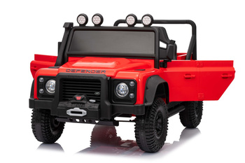 Pojazd Land Rover Defender 110 SVX Concept Czerwony