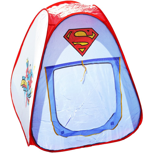 Namiot dla dzieci Superman samorozkładajacy się do ogrodu plac zabaw