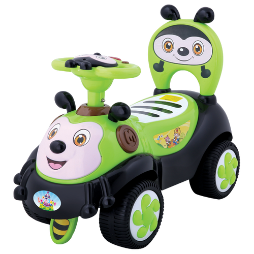 Jeździk dla dzieci pszczółka KINDERSAFE  zielony