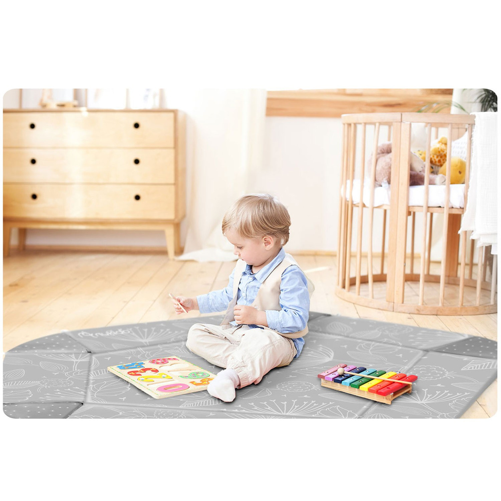 Mata edukacyjna interaktywna duża Balony