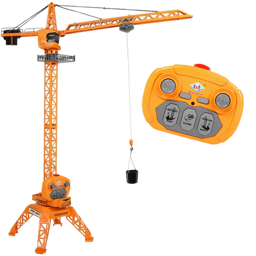 DUŻY Dźwig żuraw budowlany na pilota 120 cm