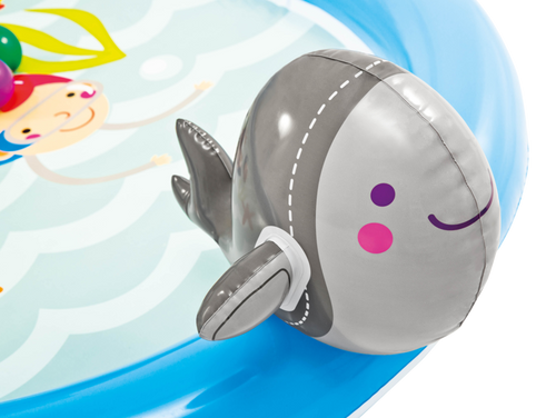 Plac zabaw tęcza + fontanna INTEX 57421