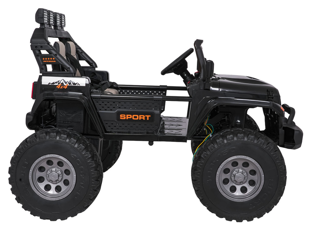 Pojazd Extreme Sport 4x4 Czarny