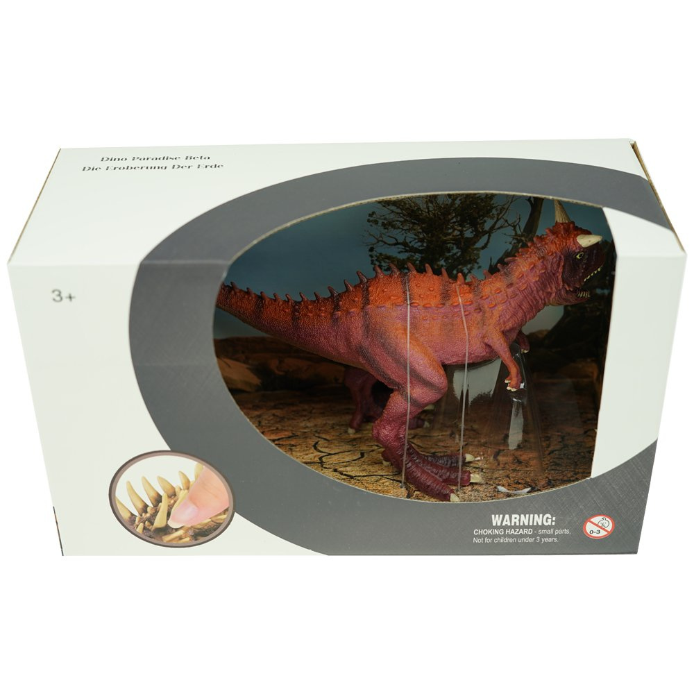 Dinozaur Carnotaurus figurka gumowa park jurajski