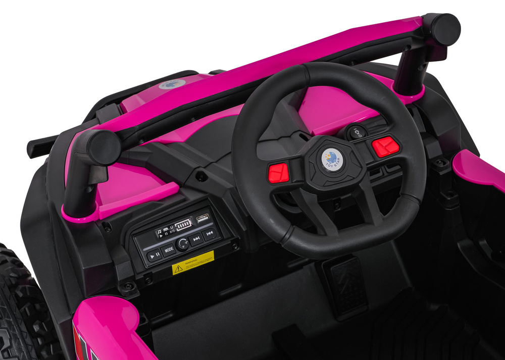 Pojazd Buggy Madman UTV-MX Różowy