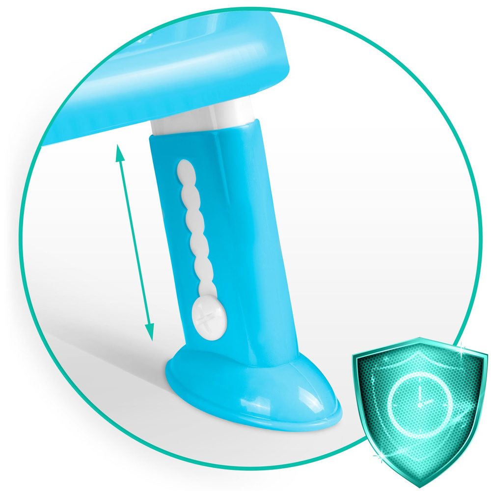 Nakładka na sedes z drabinką miś  niebieska